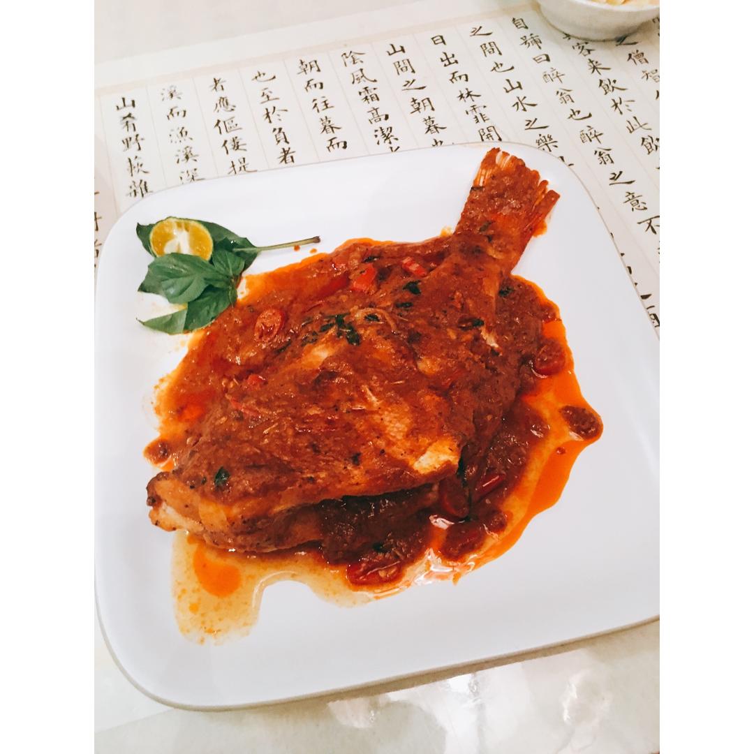 泰式红咖喱鱼