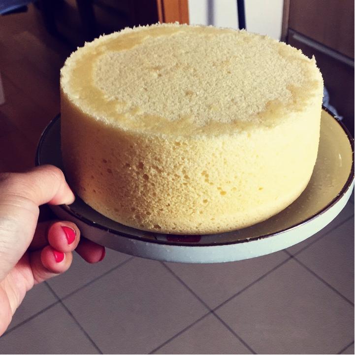 6寸原味戚风蛋糕