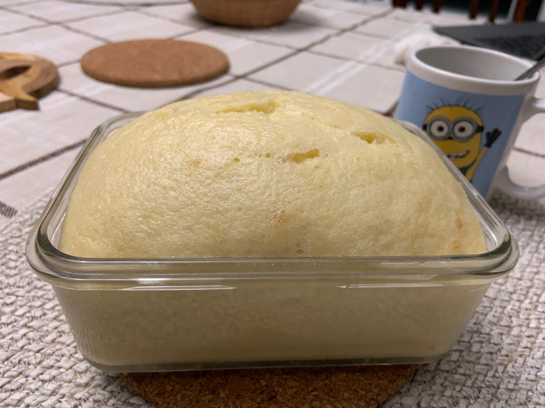 快手牛奶蒸蛋糕 免打发