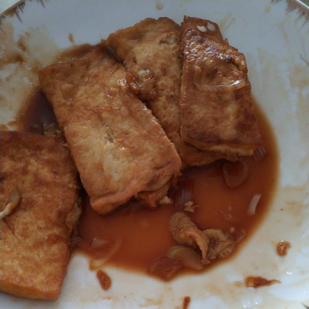 蚝油嫩豆腐