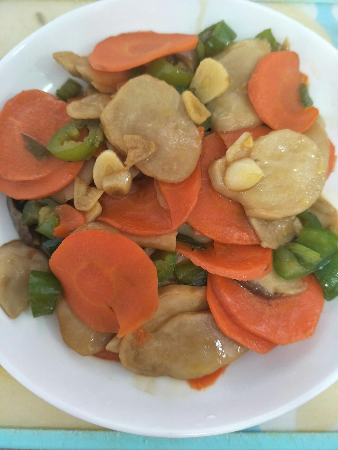 老丁的私房菜-美极杏鲍菇
