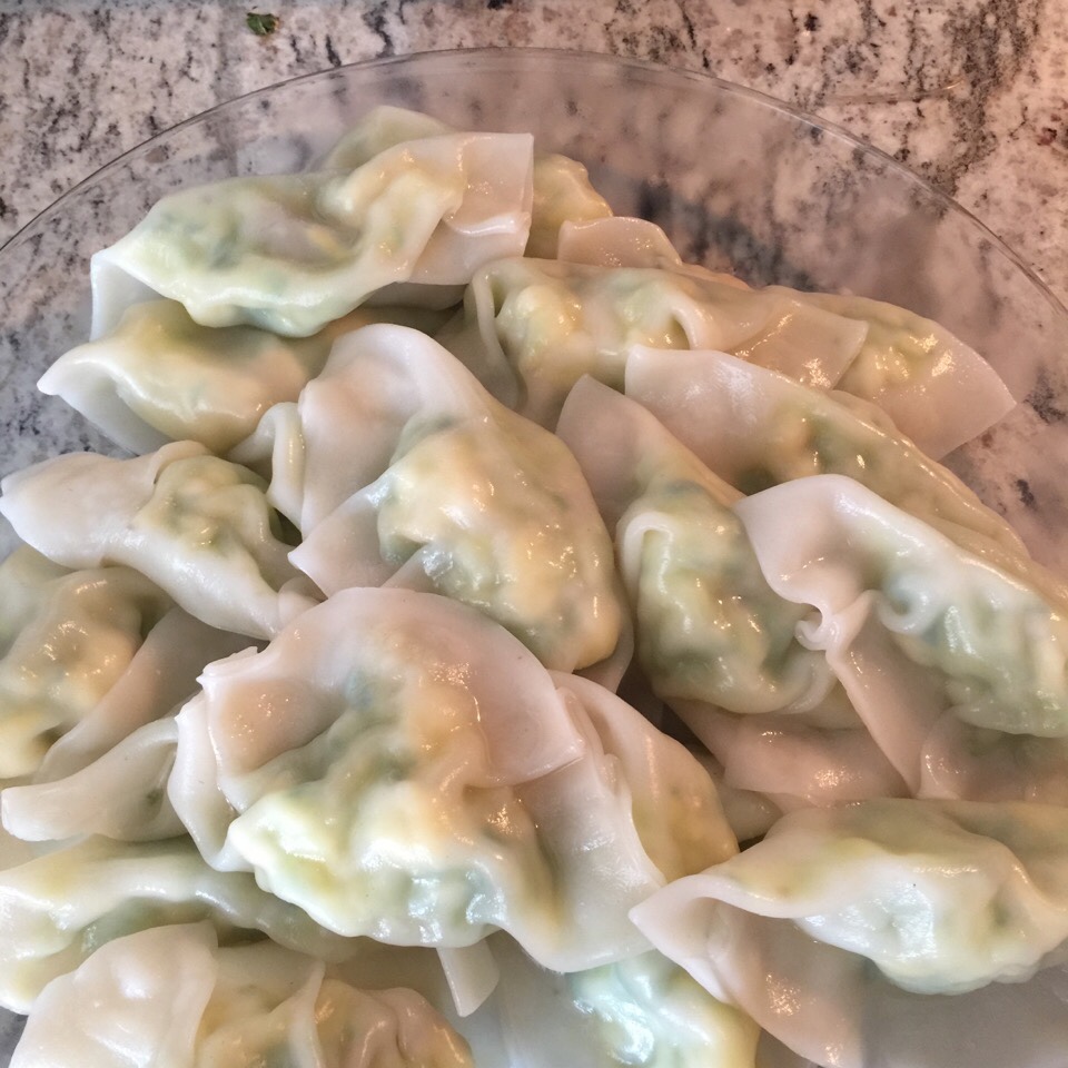 西葫芦鸡蛋虾皮饺子