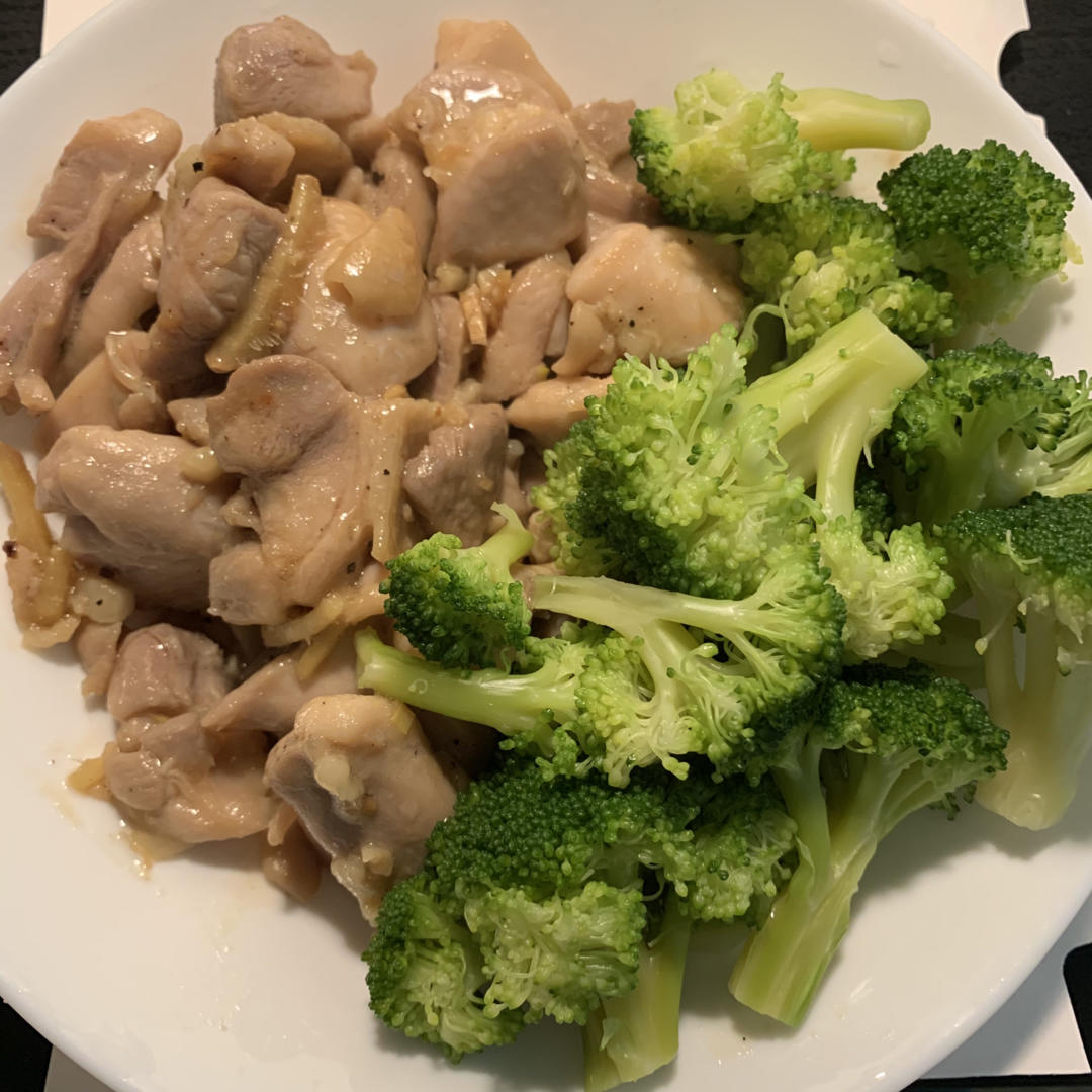 蒜香煎鸡腿肉