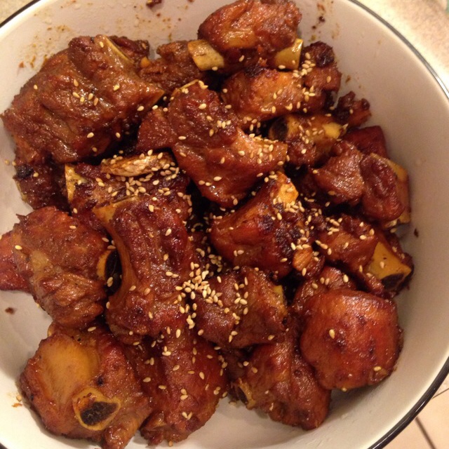 饭扫光糖醋排骨