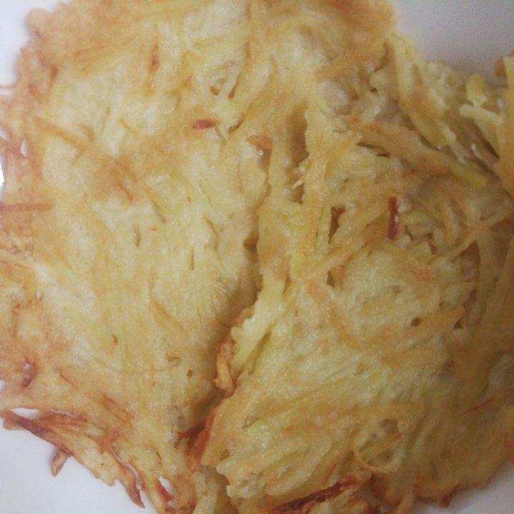 土豆丝鸡蛋饼