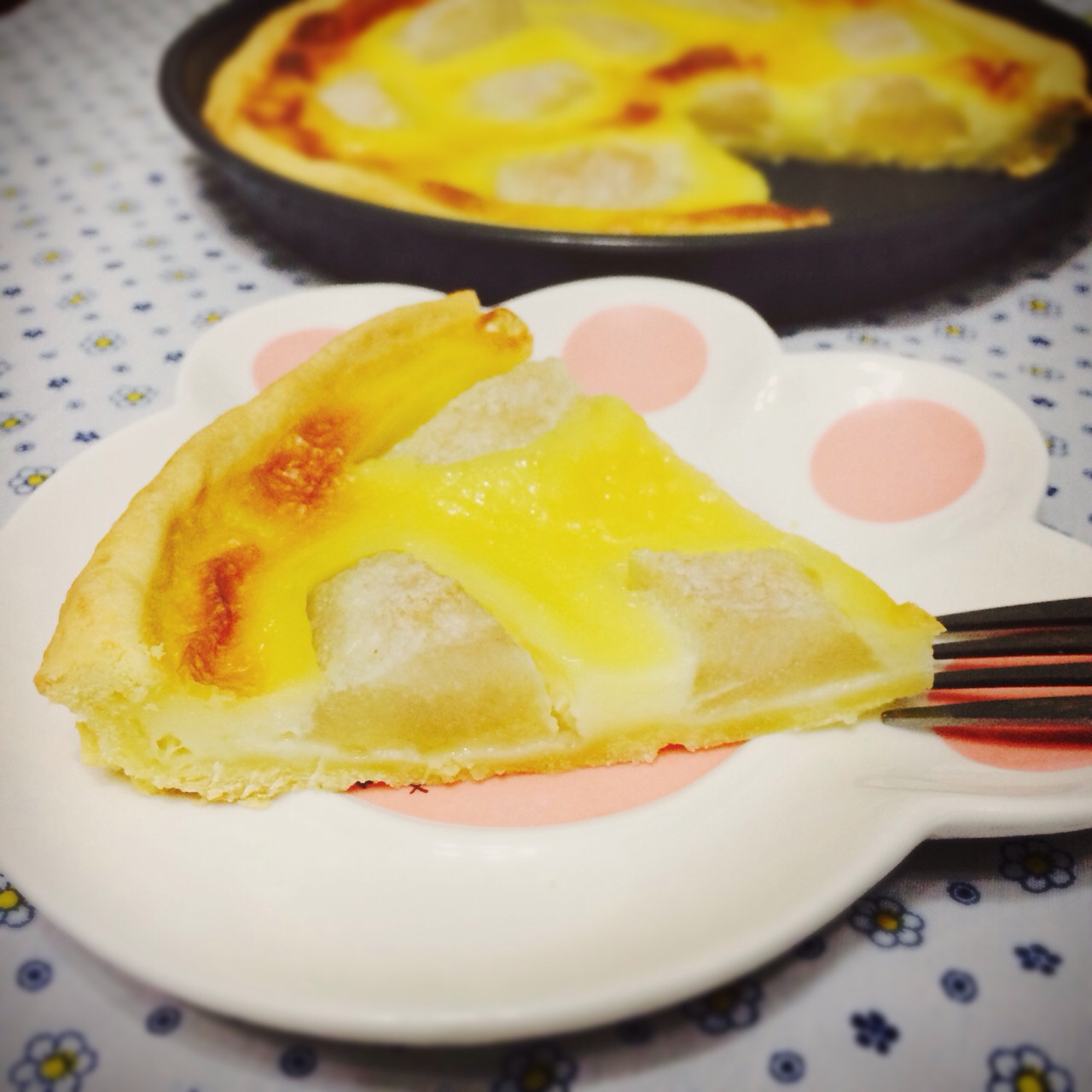 蓝莓乳酪派