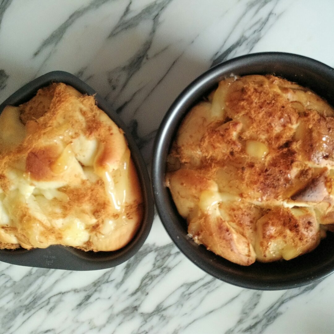 肉松手撕面包—超软会爆浆的面包哟