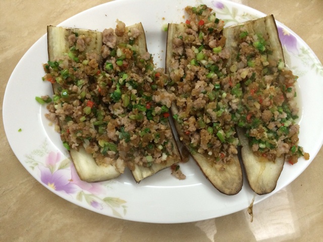 肉沫烤茄子