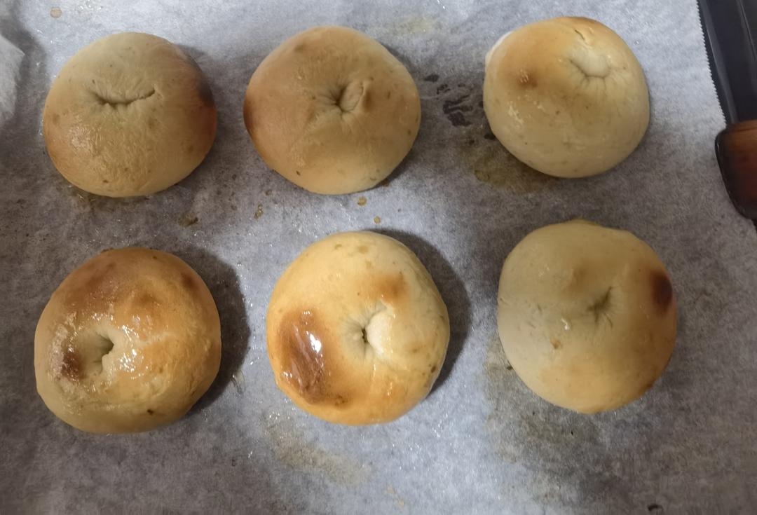 香味浓郁的桂花醪糟贝果