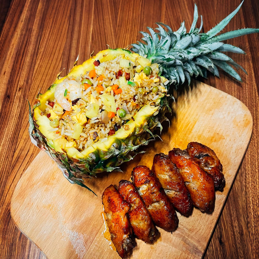 虾仁菠萝炒饭