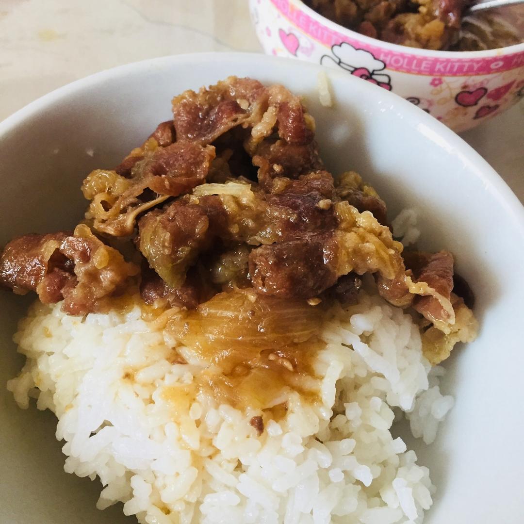 吉野家牛肉饭（牛丼）