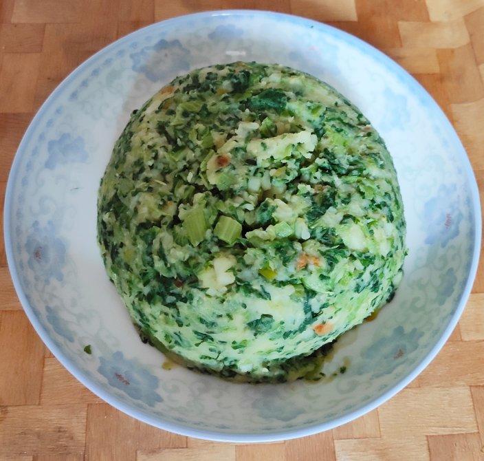 小白菜土豆泥