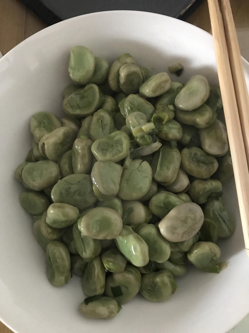 葱香本地蚕豆（附本地豆辨别方法）