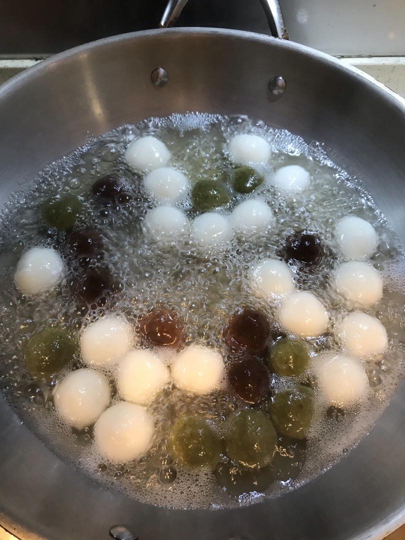 大理石汤圆，不一样的圆子