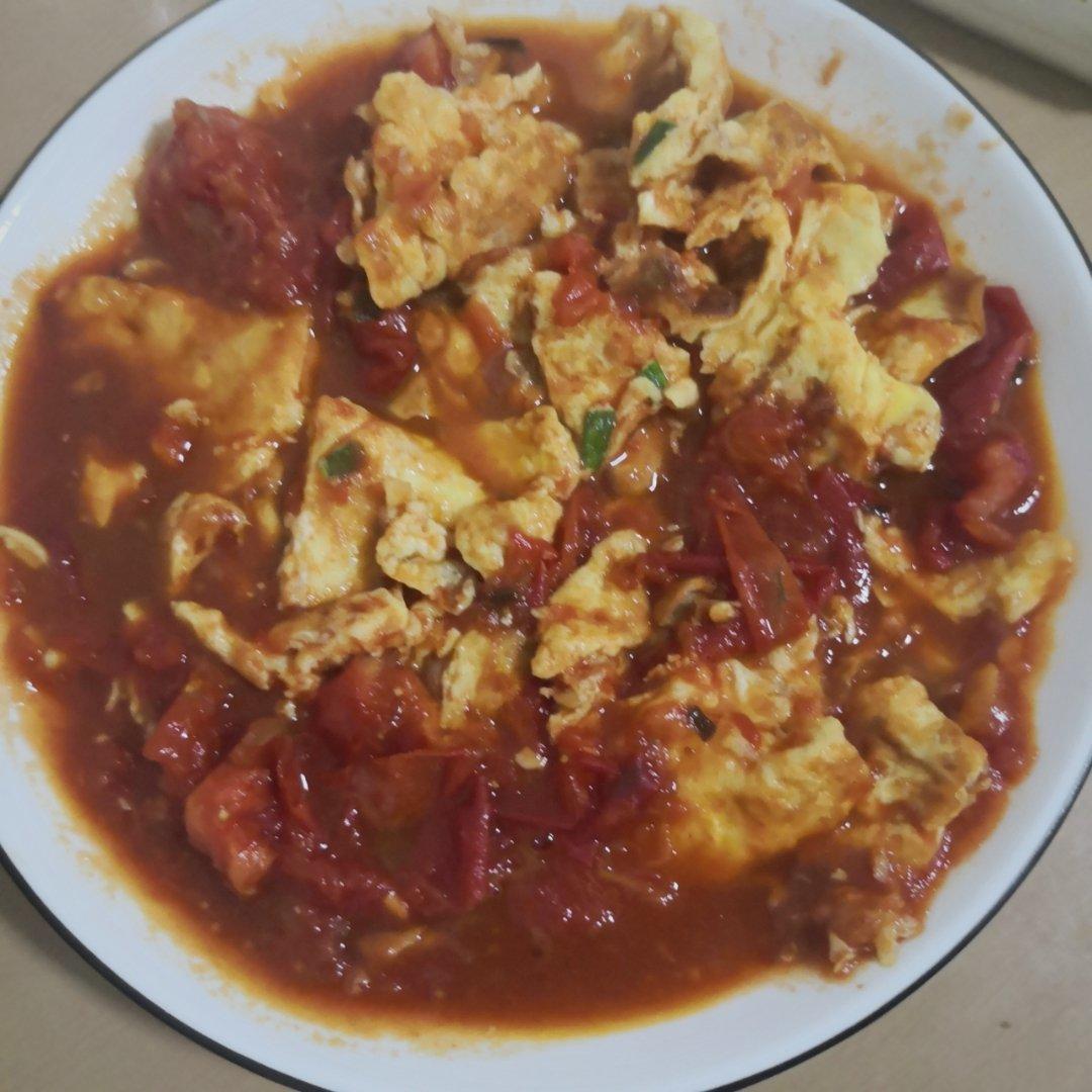 超简单的西红柿炒鸡蛋