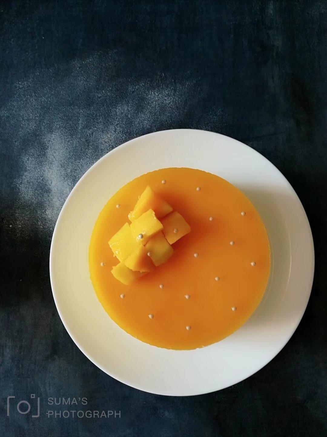 【视频】芒果慕斯（6寸） | 含镜面果胶配方