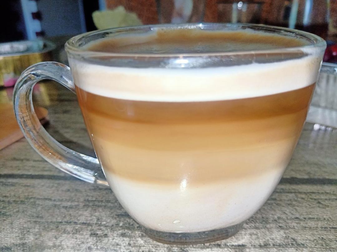 【冠军的咖啡配方】之超简单的“Dirty coffee脏脏咖啡”