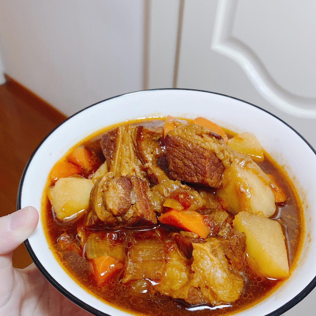 番茄土豆炖牛腩