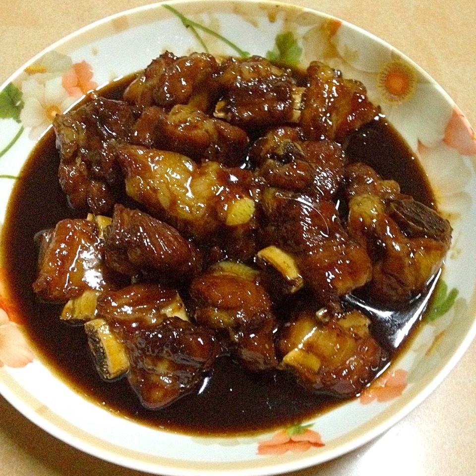 視頻菜譜 糖醋排骨 sweet & sour ribs 媚雪嘉兒做的糖醋排骨 sweet &