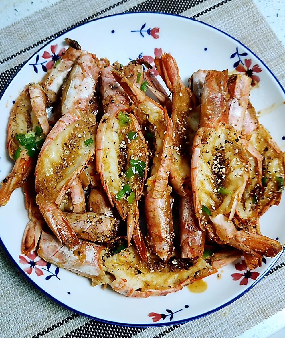 香煎阿根廷红虾