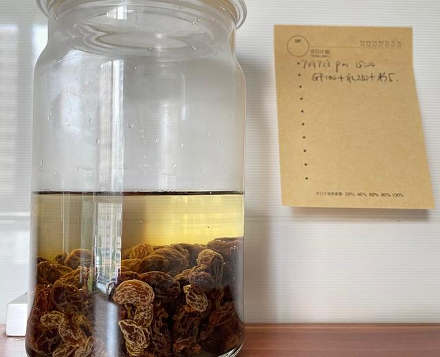 水果天然酵母培养记录的做法