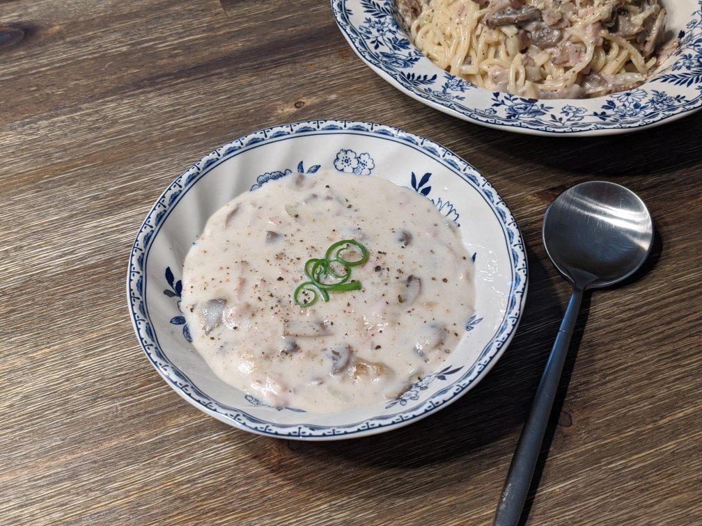 奶油蘑菇汤（完美比例版）