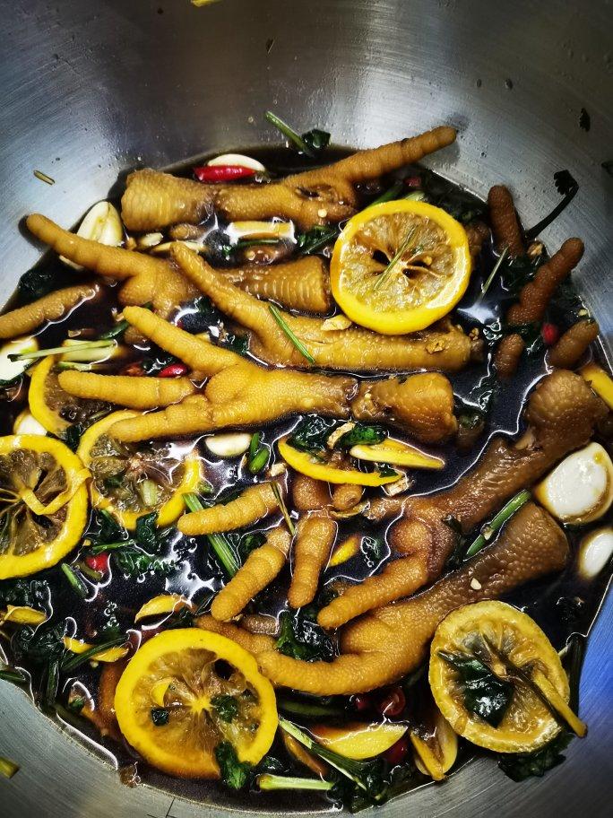 柠檬酸辣泡鸡爪网红泡鸡爪凤爪