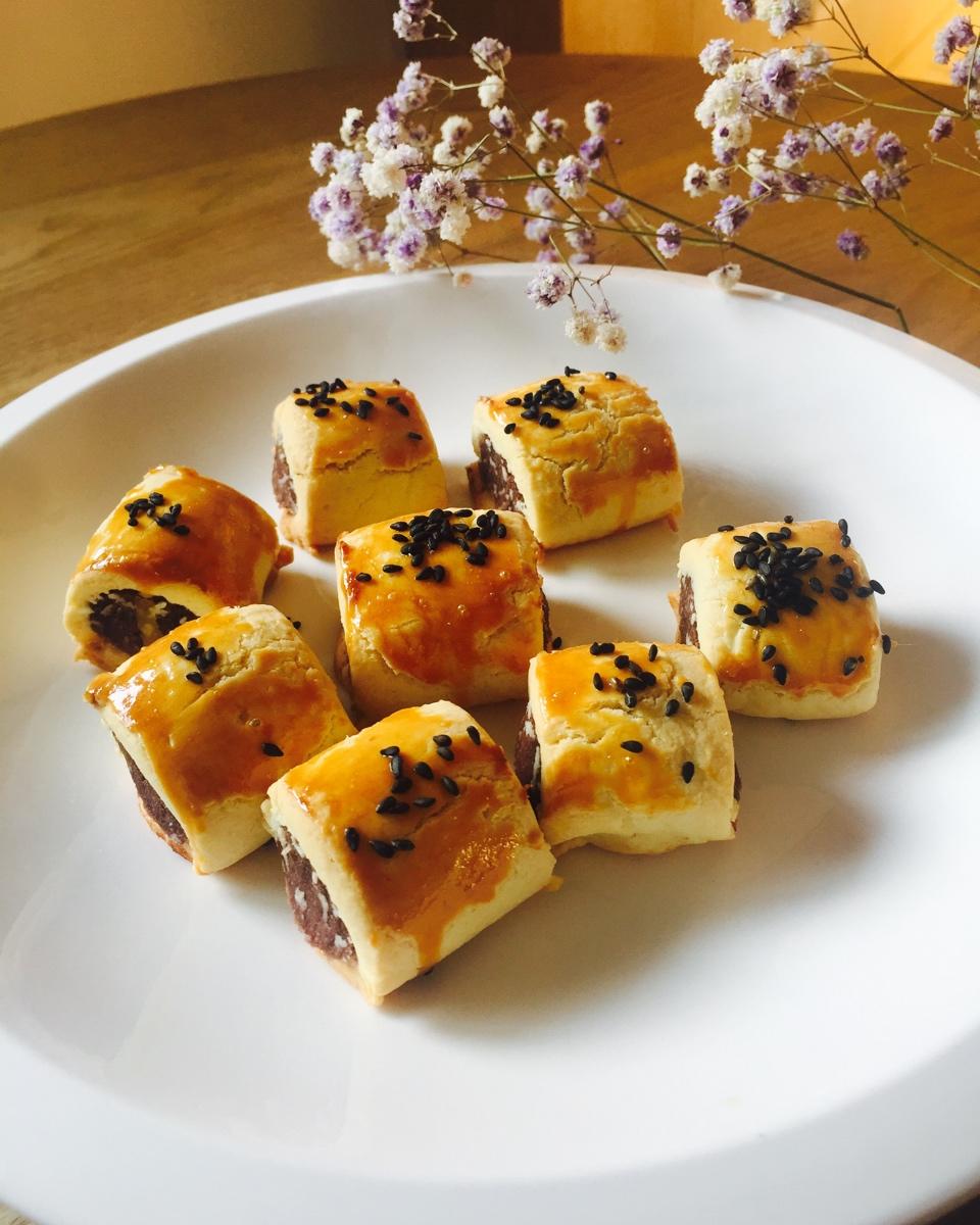 先莹之家做的豆沙一口酥