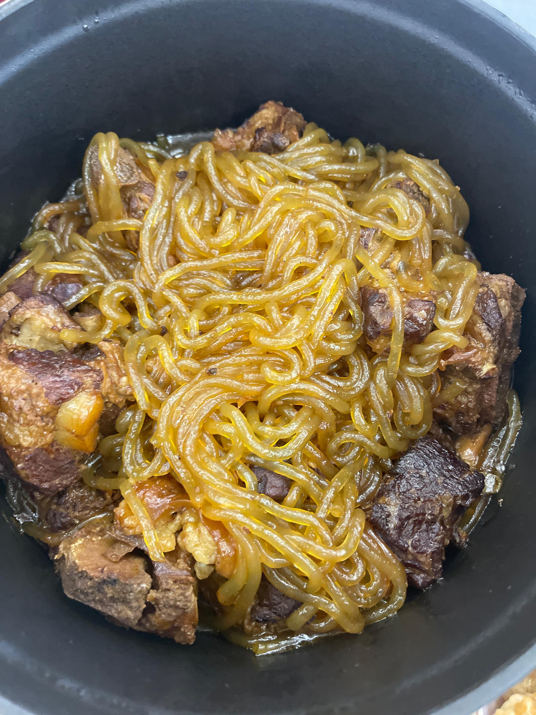 白菜排骨炖粉条