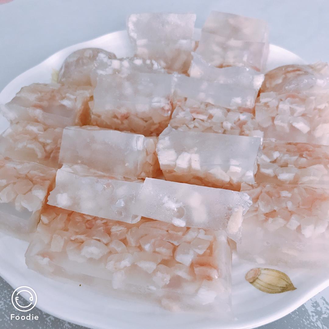 吃真正的胶原蛋白：水晶皮冻