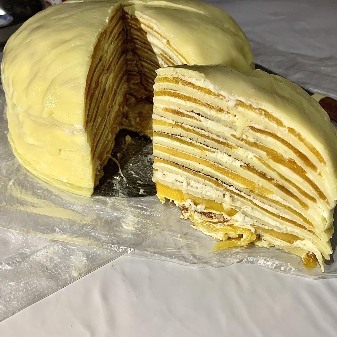 千层皮（毛巾卷、班戟皮）的制作