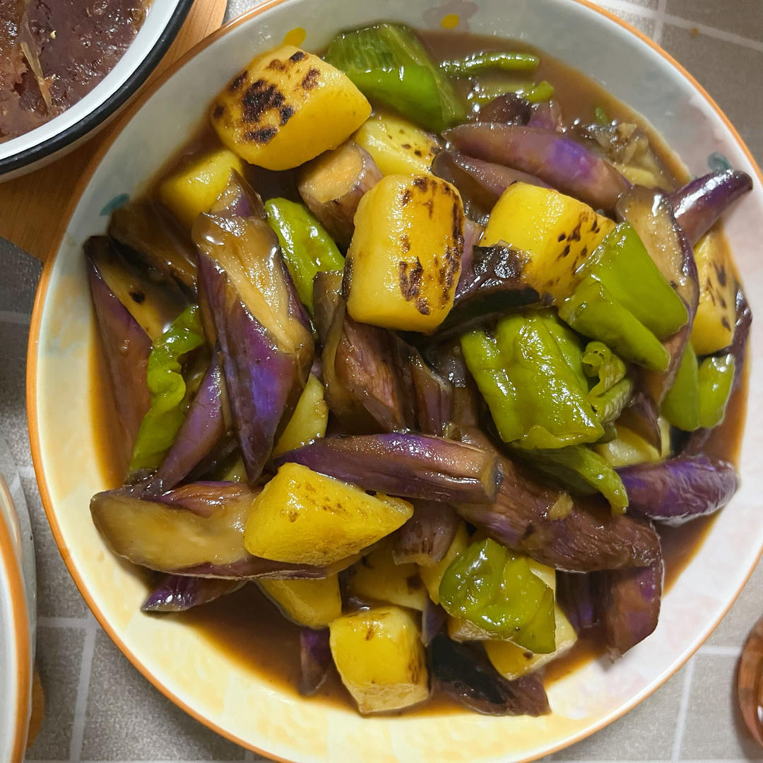 极简少油地三鲜