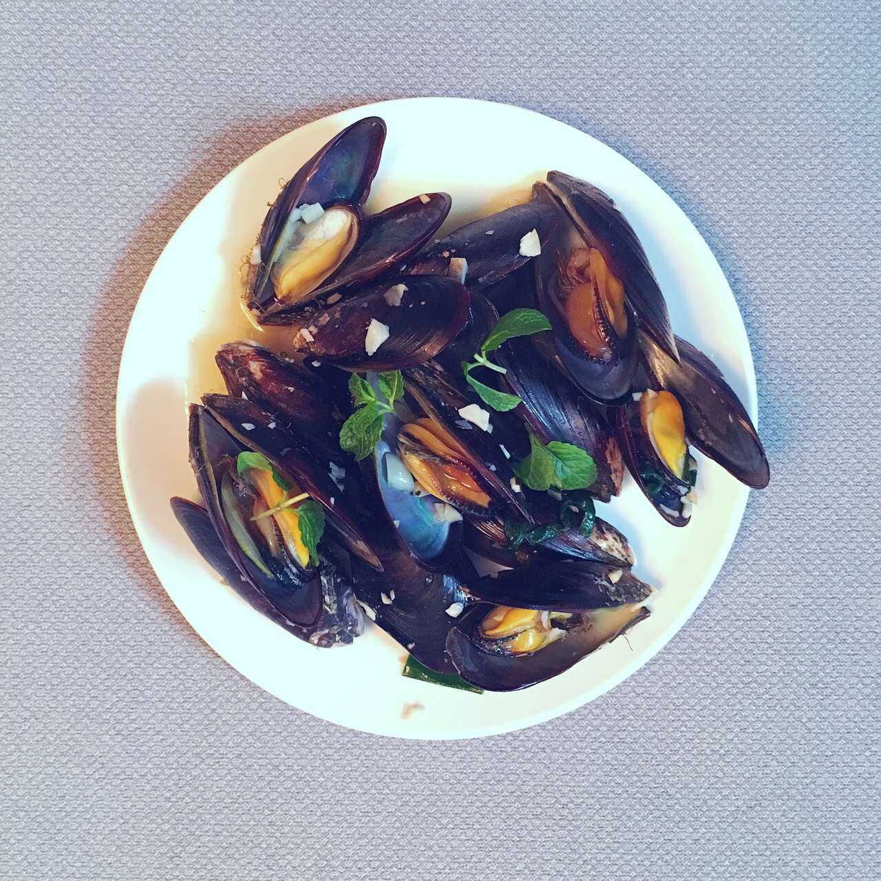 法式白葡萄酒贻贝（青口、海虹）