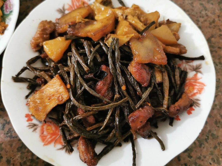 干豆角烧肉
