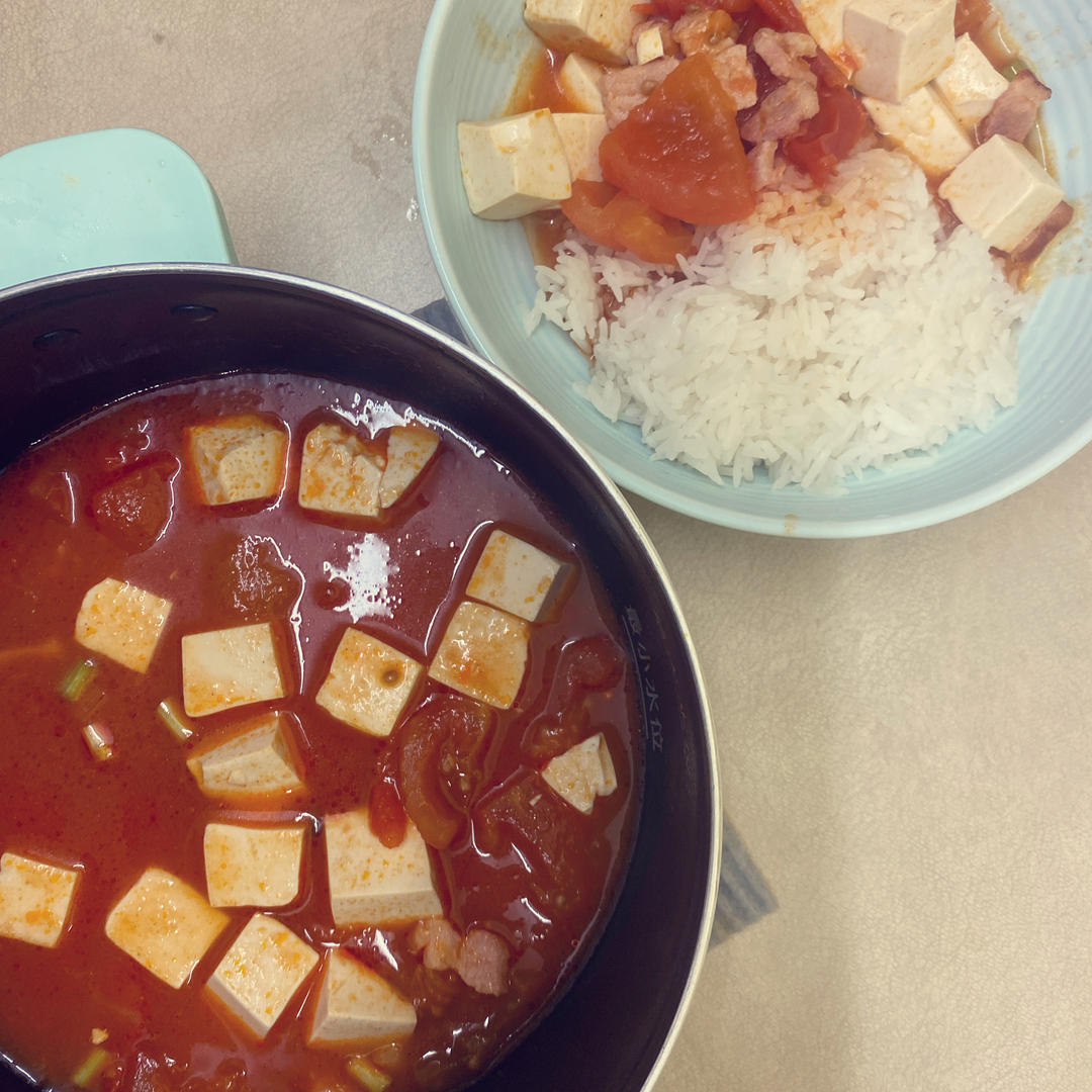 蕃茄豆腐煲