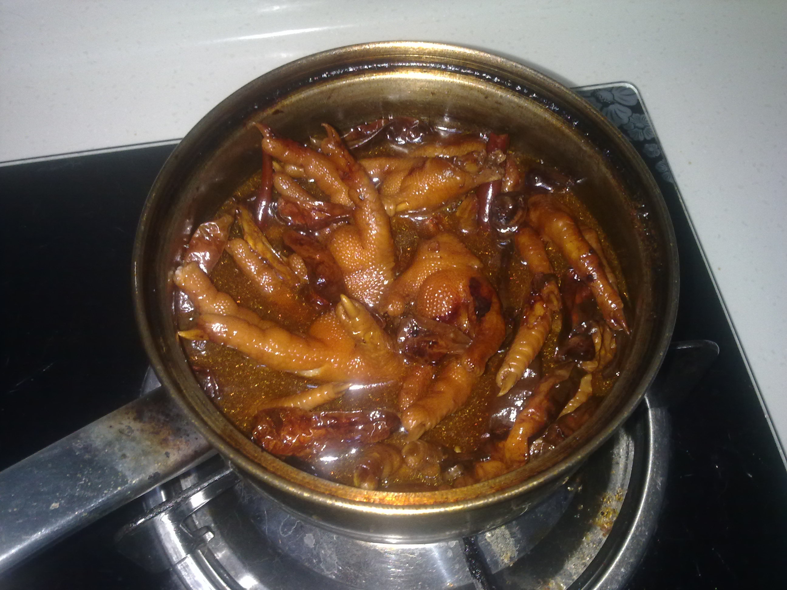 卤鸡爪