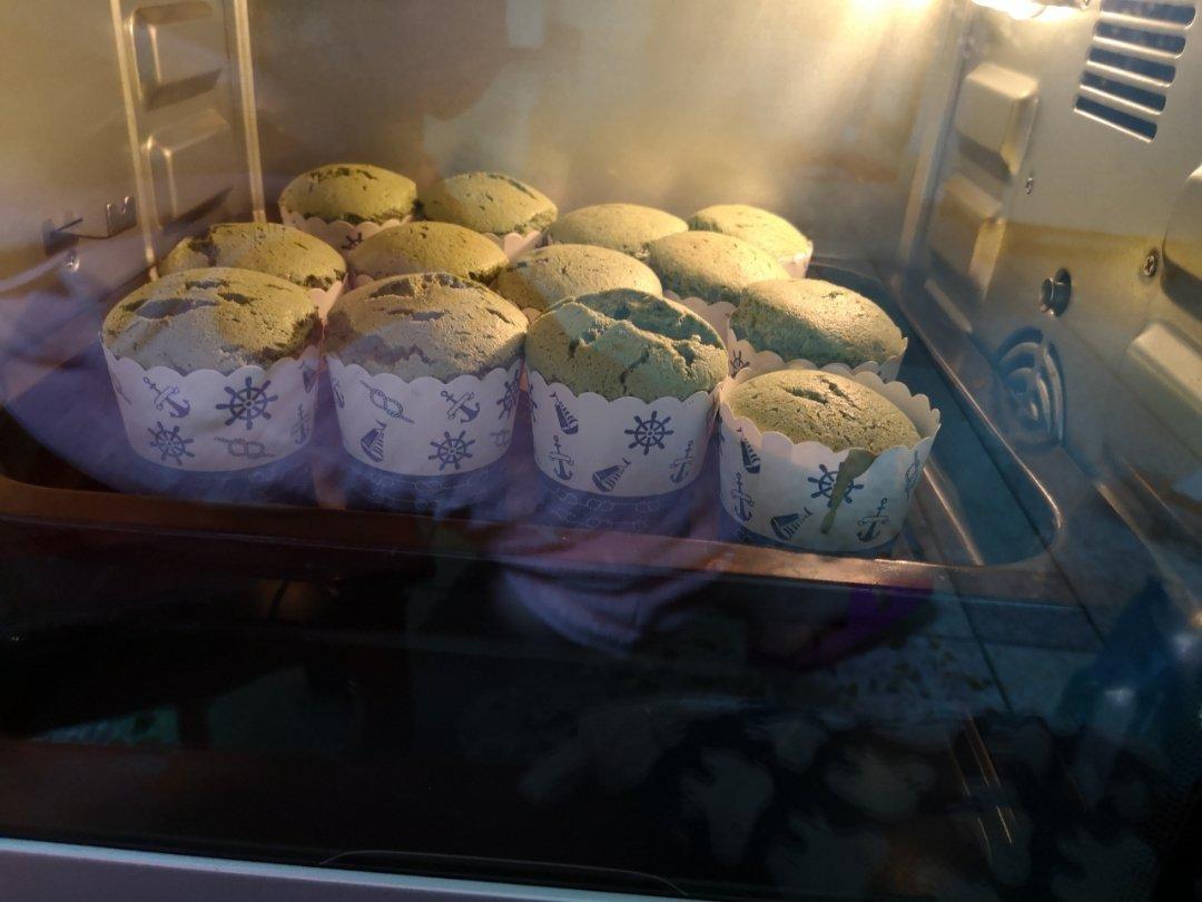 抹茶纸杯蛋糕