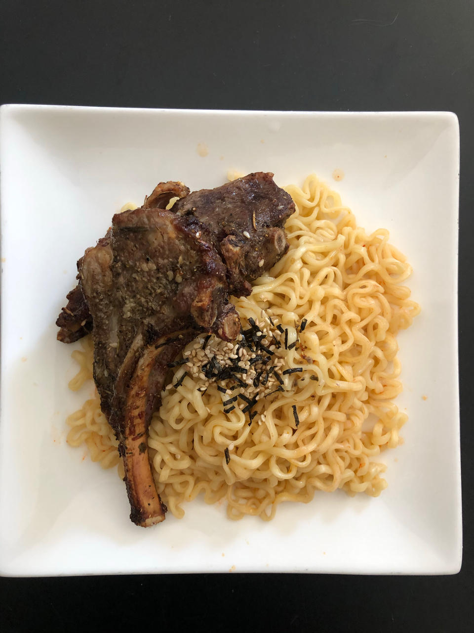 羊排炒面