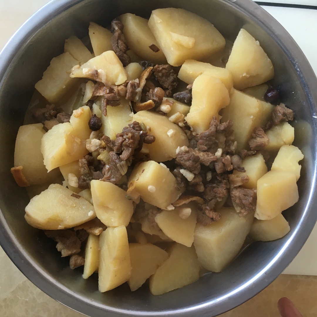 土豆炖羊肉