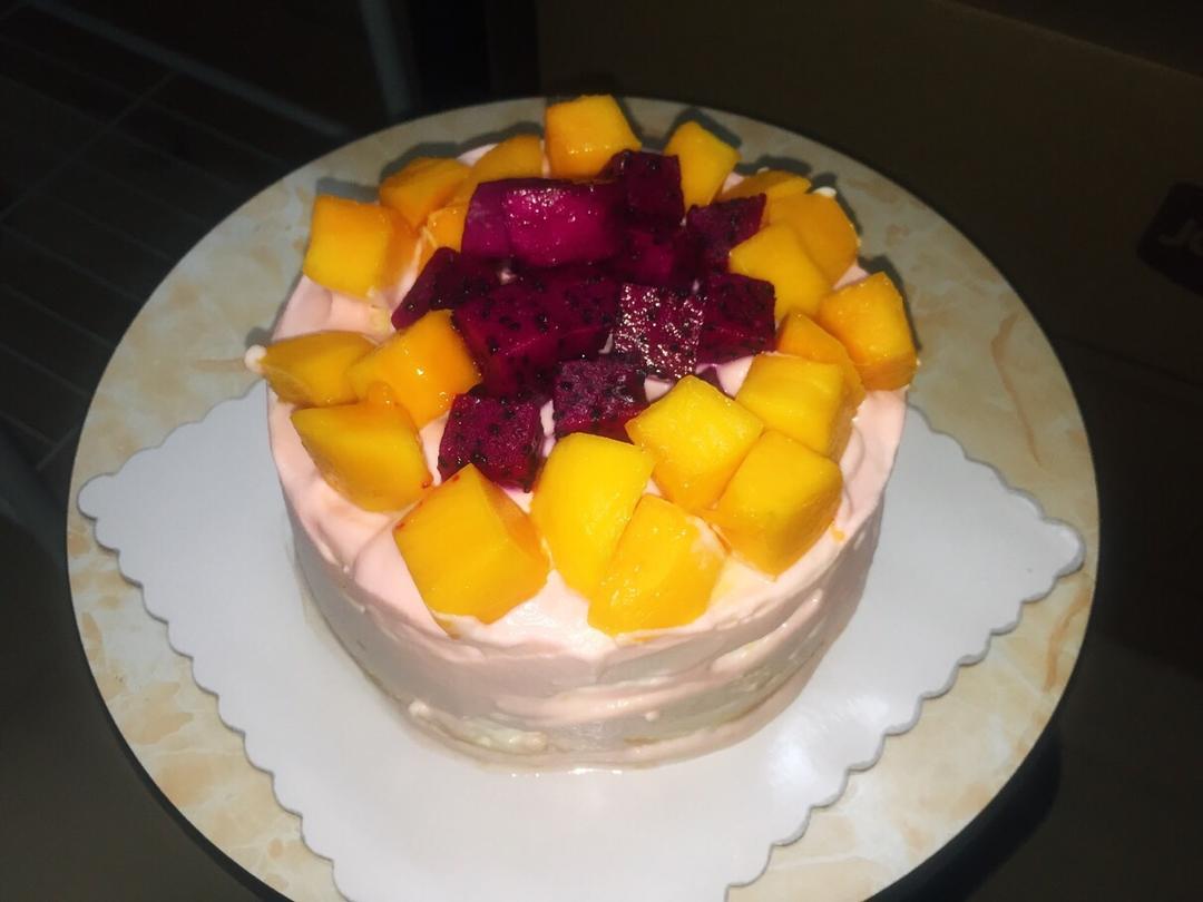 戚风蛋糕（不回缩，裱花打底首选）