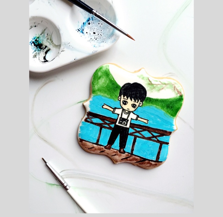 摩羯君de彩绘糖霜饼干