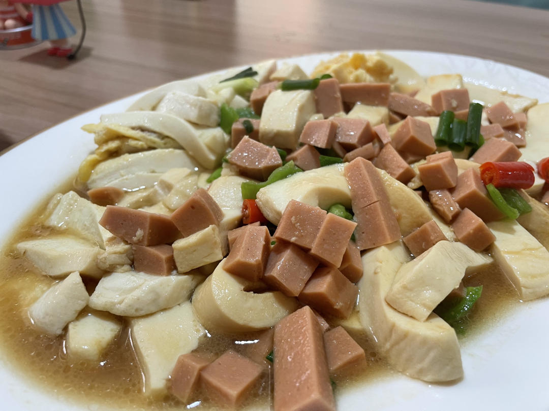 蛋包豆腐丁