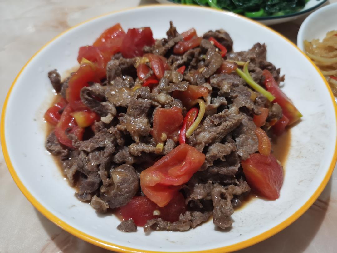 番茄牛肉（孩子的最爱）