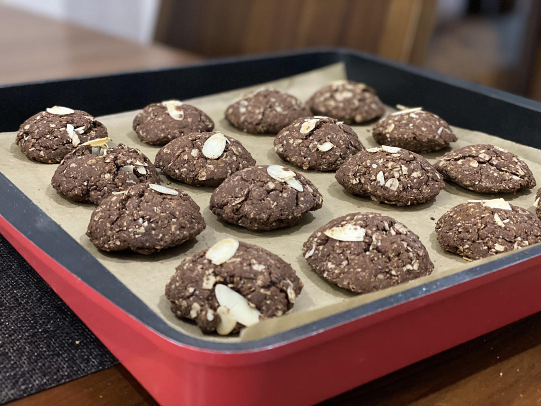 【健康零食】燕麦巧克力奇普饼干