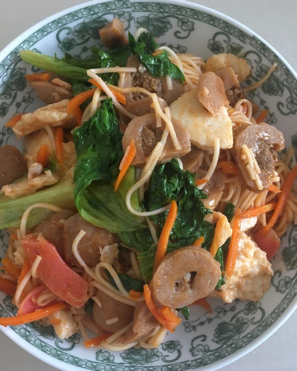 夏天快手炒面