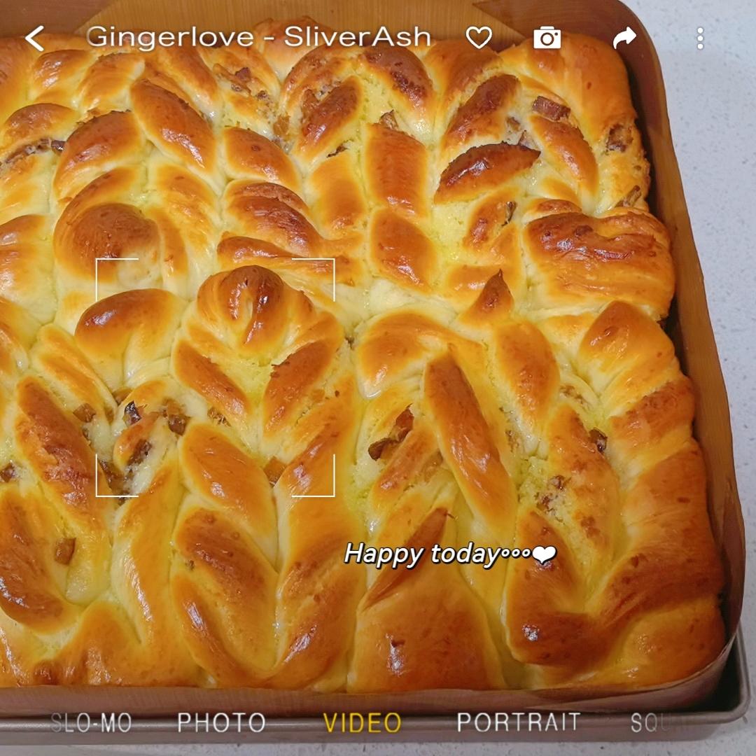 椰蓉蔓越莓排包