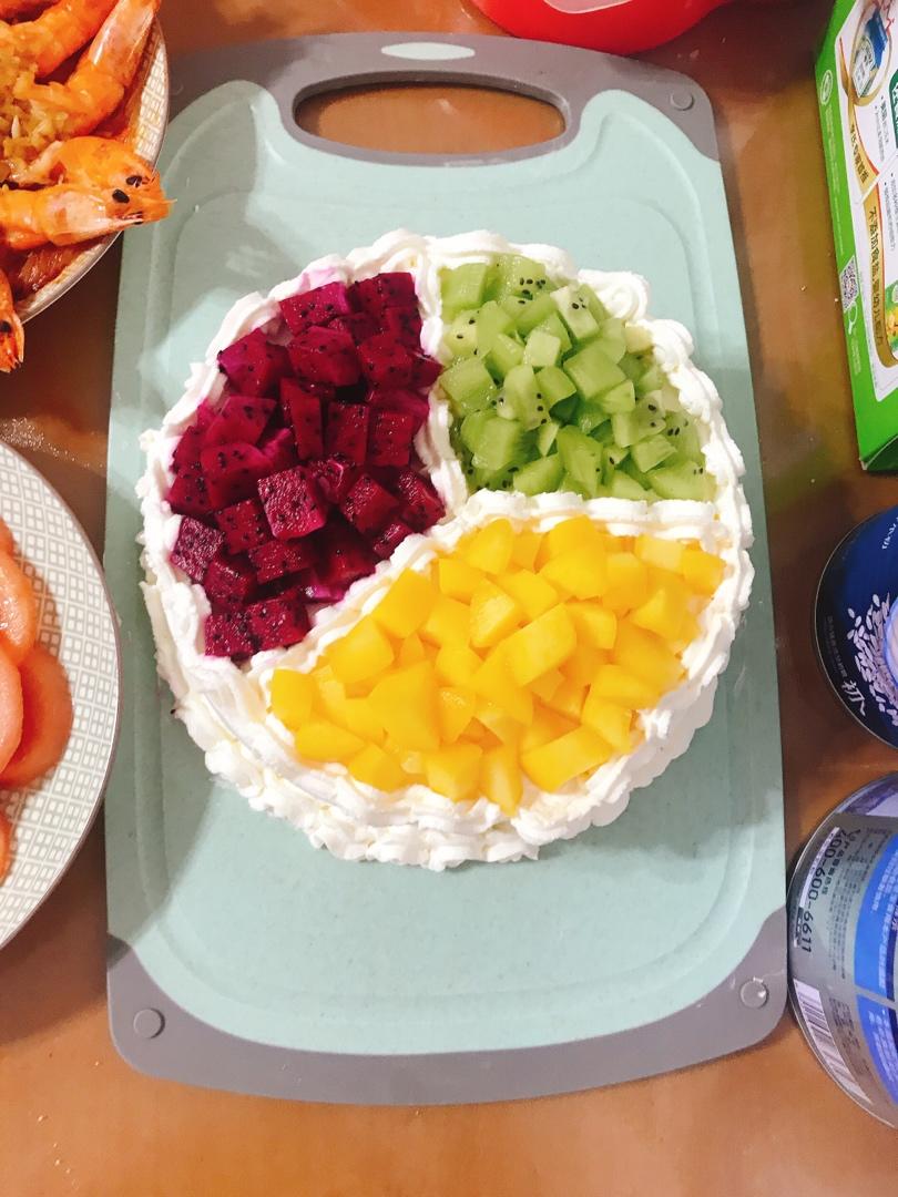8寸水果生日蛋糕