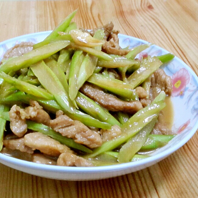 芦笋炒肉