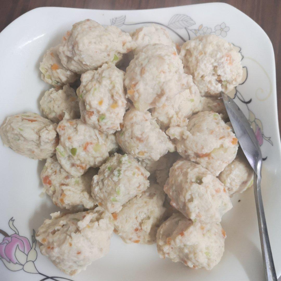 告别无聊的减脂餐-鸡肉丸子