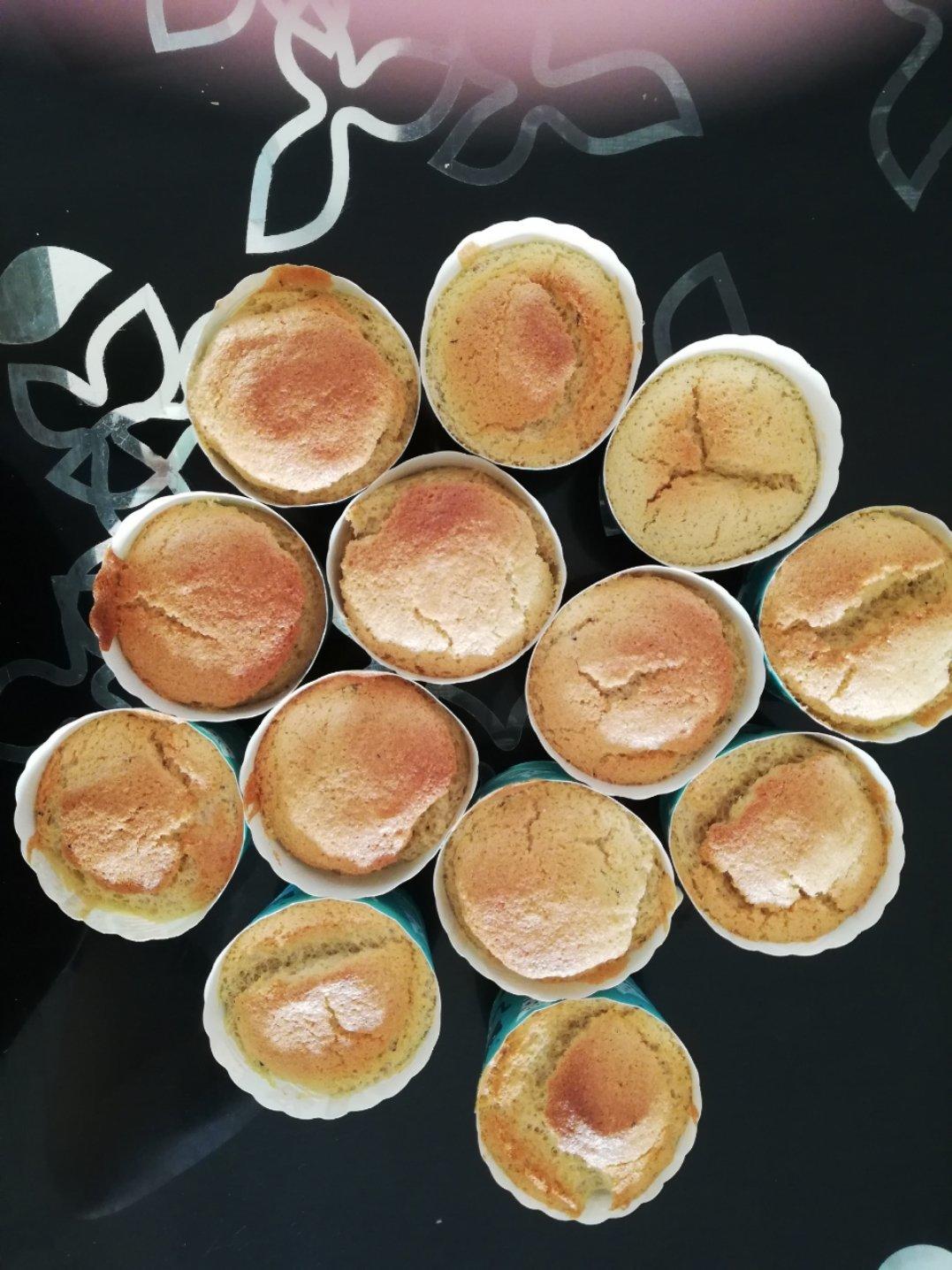 奶油戚风杯子蛋糕